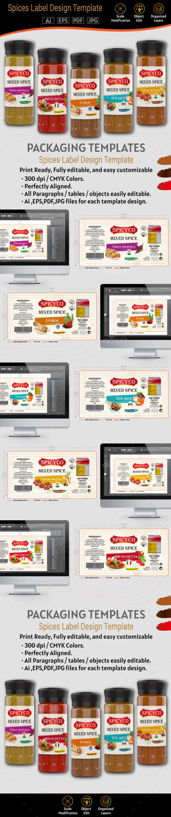 Floating Phone and Tablet Mockup (PSD) - Image 2