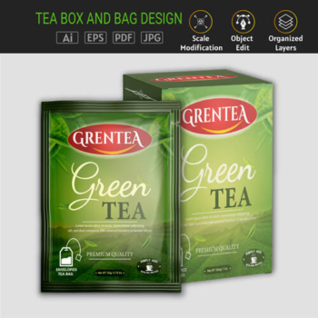Tea Box and Bag Design